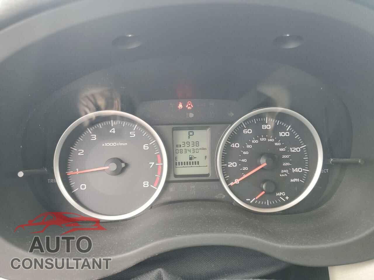 SUBARU XV 2013 - JF2GPAVC8D2802911