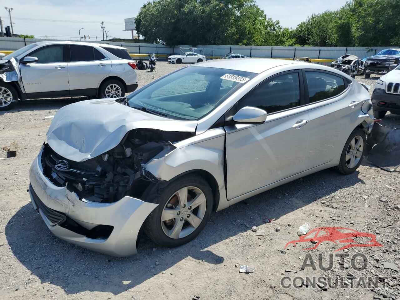 HYUNDAI ELANTRA 2013 - KMHDH4AE9DU627382