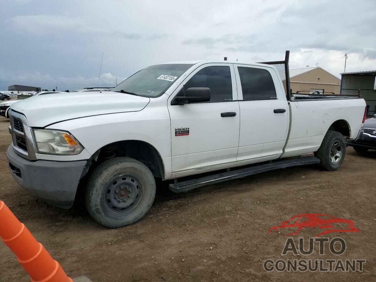 DODGE RAM 2500 2012 - 3C6TD5HT3CG203937