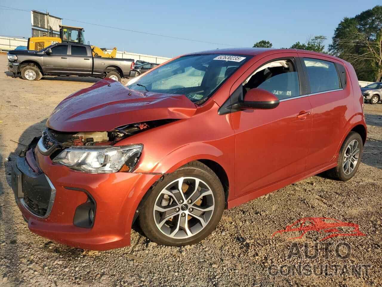 CHEVROLET SONIC 2020 - 1G1JD6SB2L4122276