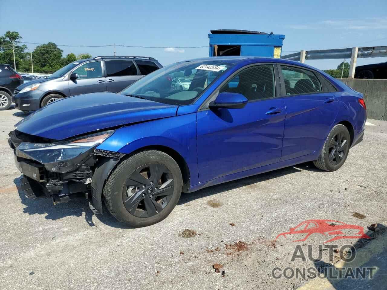 HYUNDAI ELANTRA 2022 - KMHLM4AGXNU351871