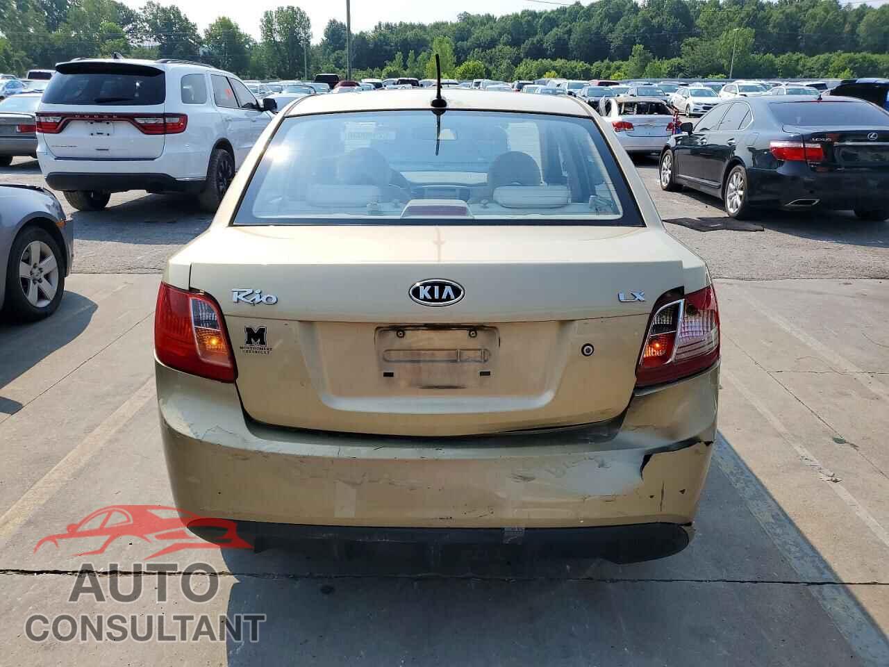 KIA RIO 2011 - KNADH4A39B6734143