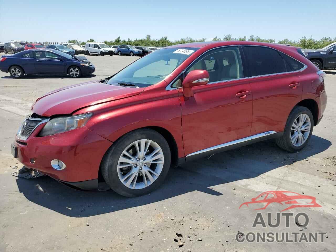 LEXUS RX450 2010 - JTJZB1BA5A2400054