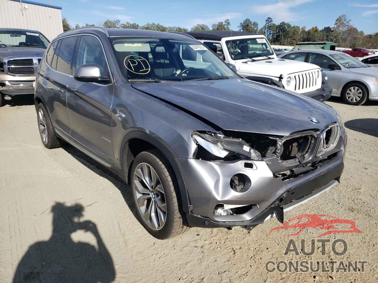 BMW X3 2016 - 5UXWX9C59G0D76919