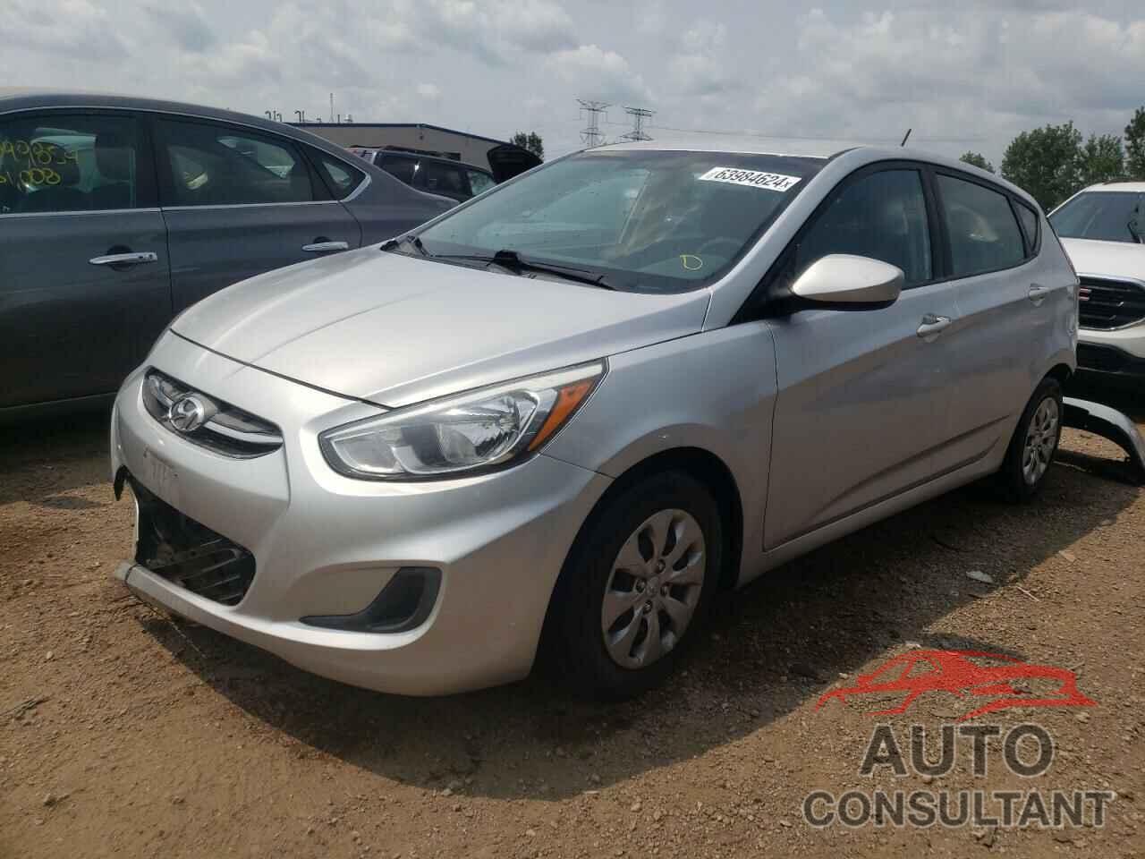 HYUNDAI ACCENT 2017 - KMHCT5AEXHU311009