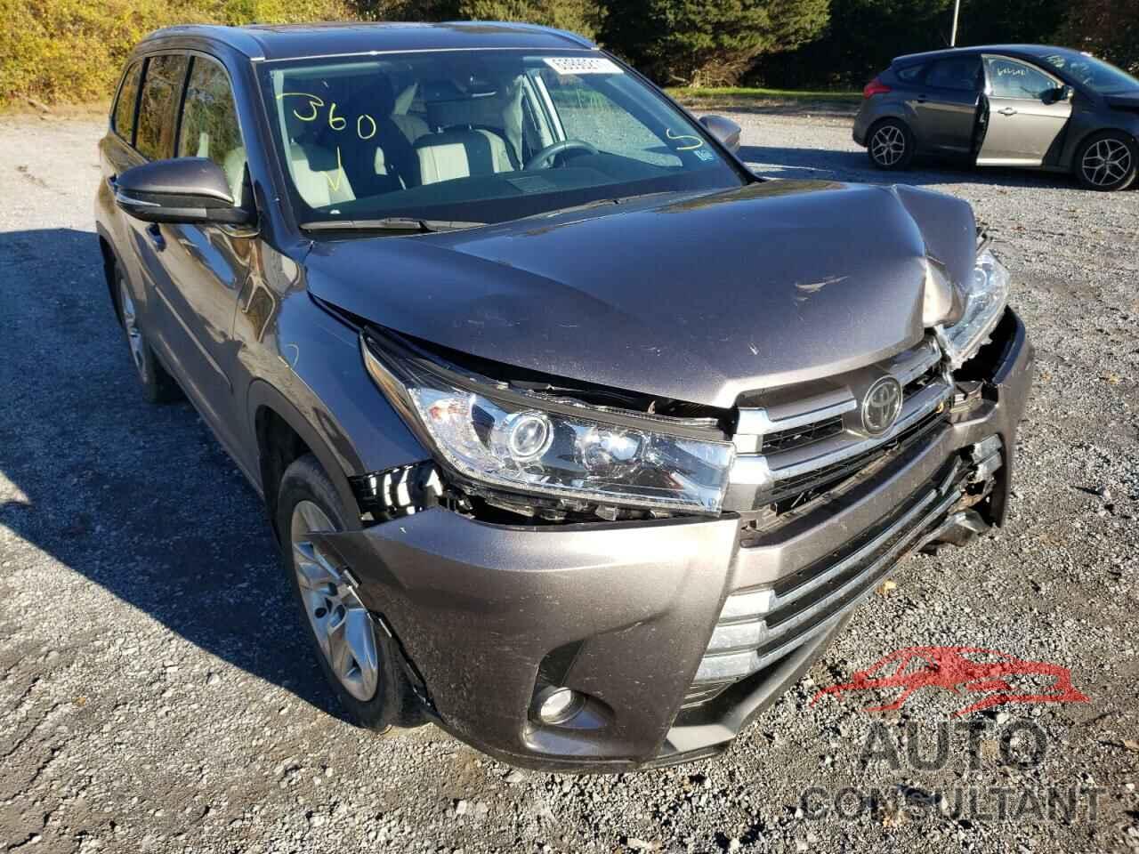 TOYOTA HIGHLANDER 2019 - 5TDDZRFH6KS947102