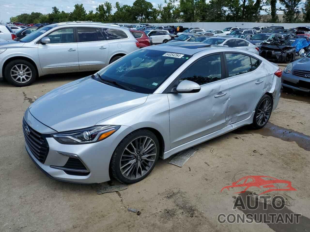 HYUNDAI ELANTRA 2018 - KMHD04LB2JU544933