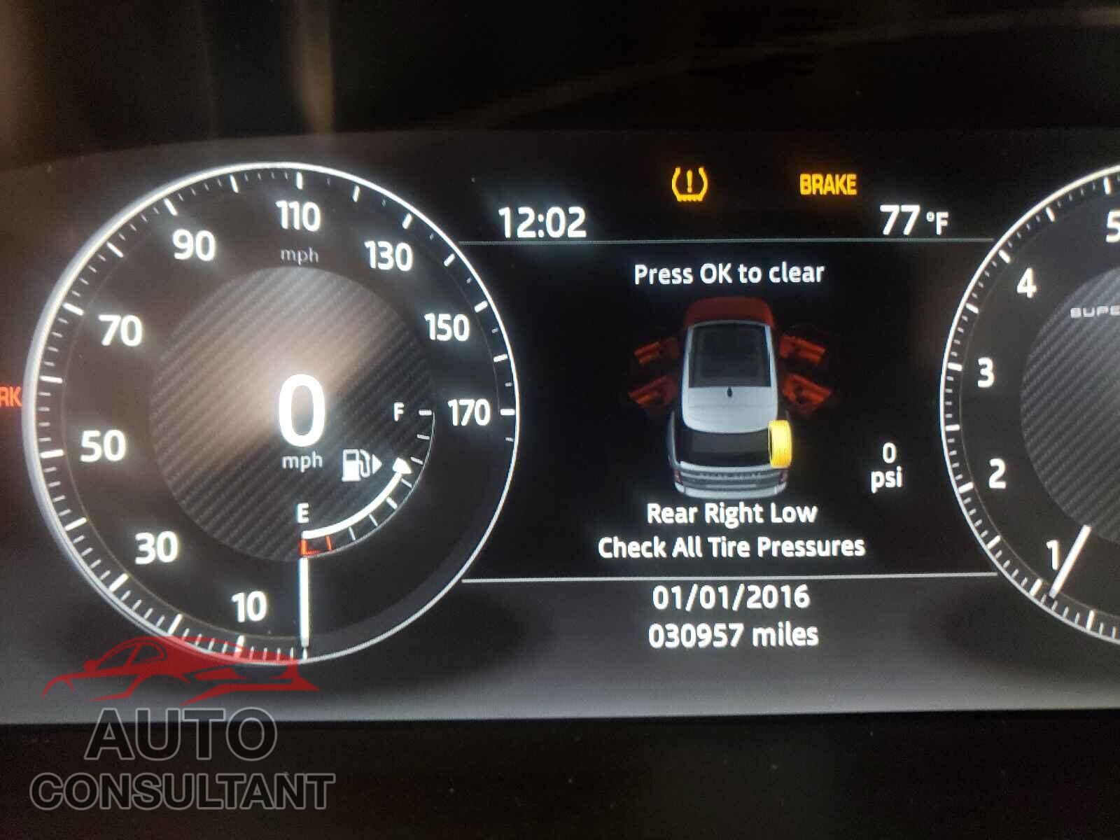 LAND ROVER RANGEROVER 2017 - SALGS5FEXHA323317