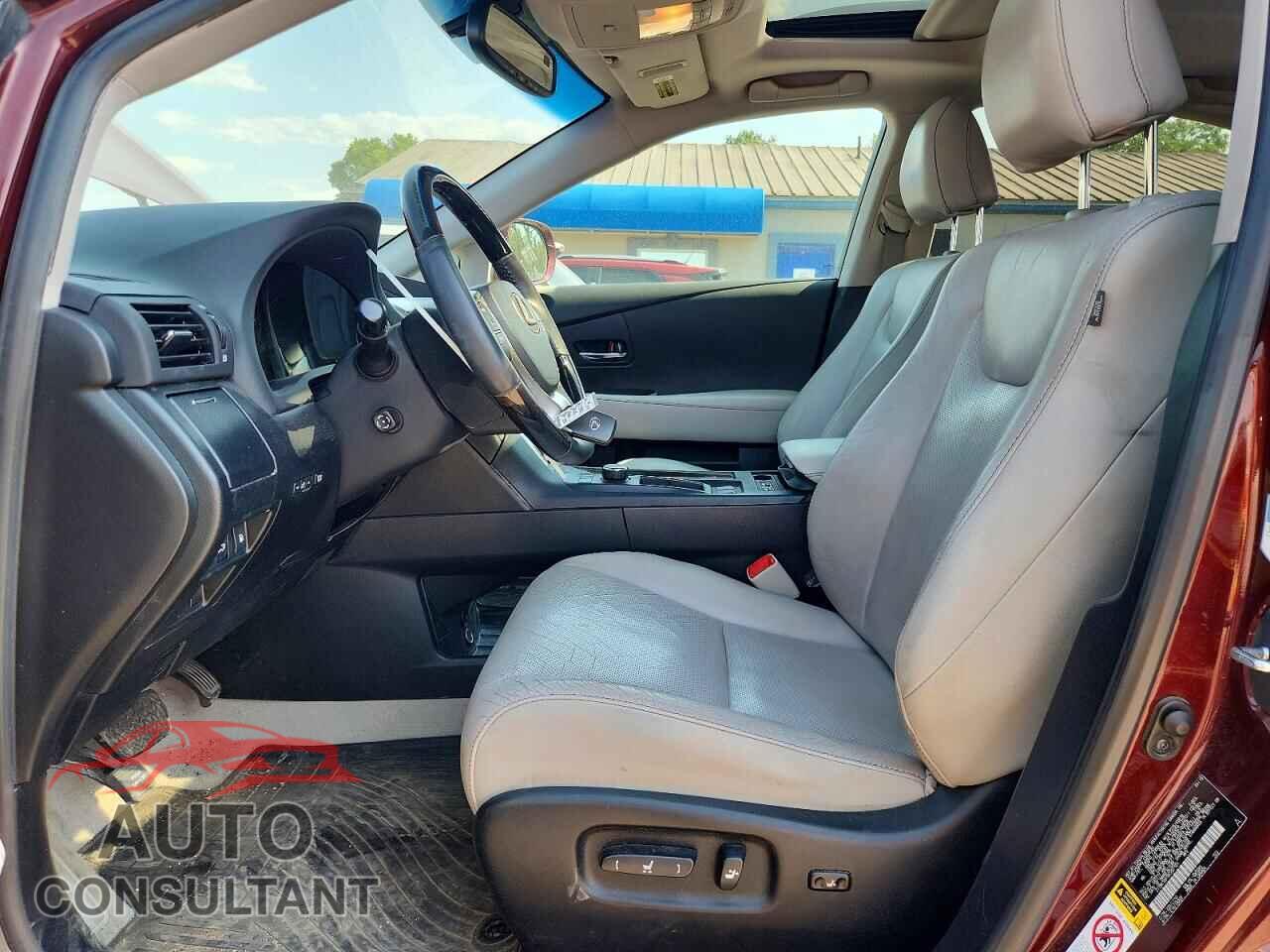 LEXUS RX350 2013 - 2T2BK1BA1DC207101