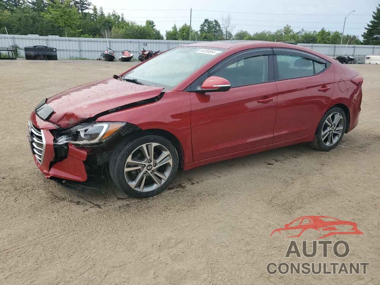 HYUNDAI ELANTRA 2017 - KMHD84LF0HU266071
