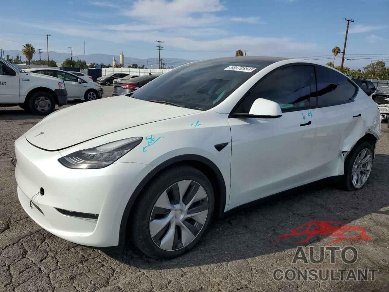 TESLA MODEL Y 2021 - 5YJYGDEE3MF087958