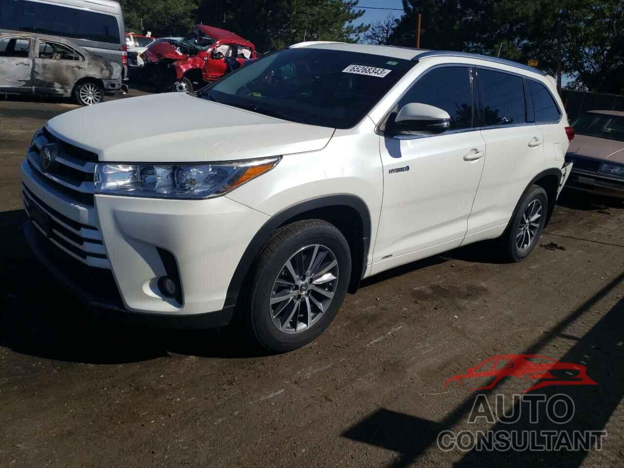 TOYOTA HIGHLANDER 2017 - 5TDJGRFH5HS032257