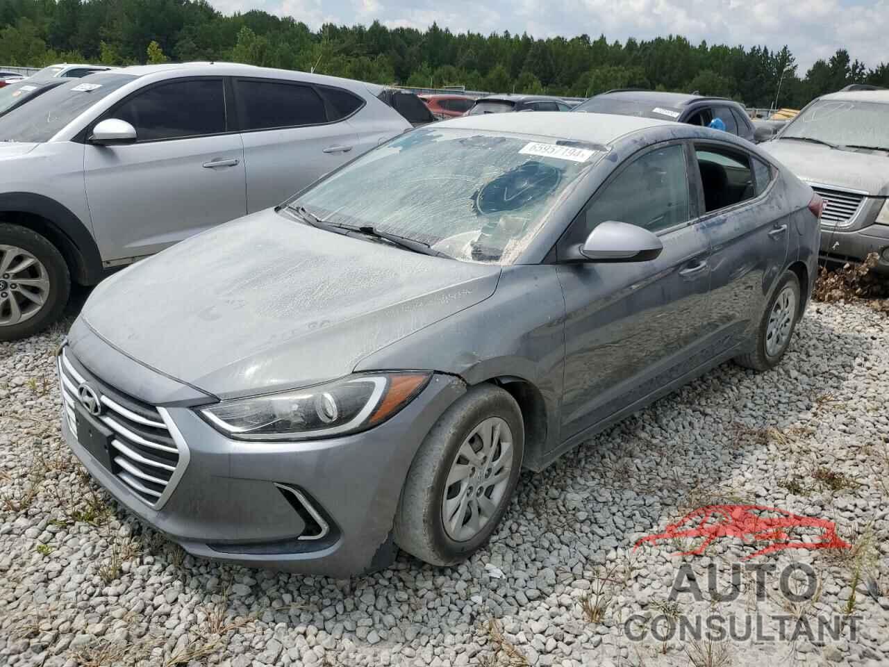 HYUNDAI ELANTRA 2018 - KMHD74LF4JU631313