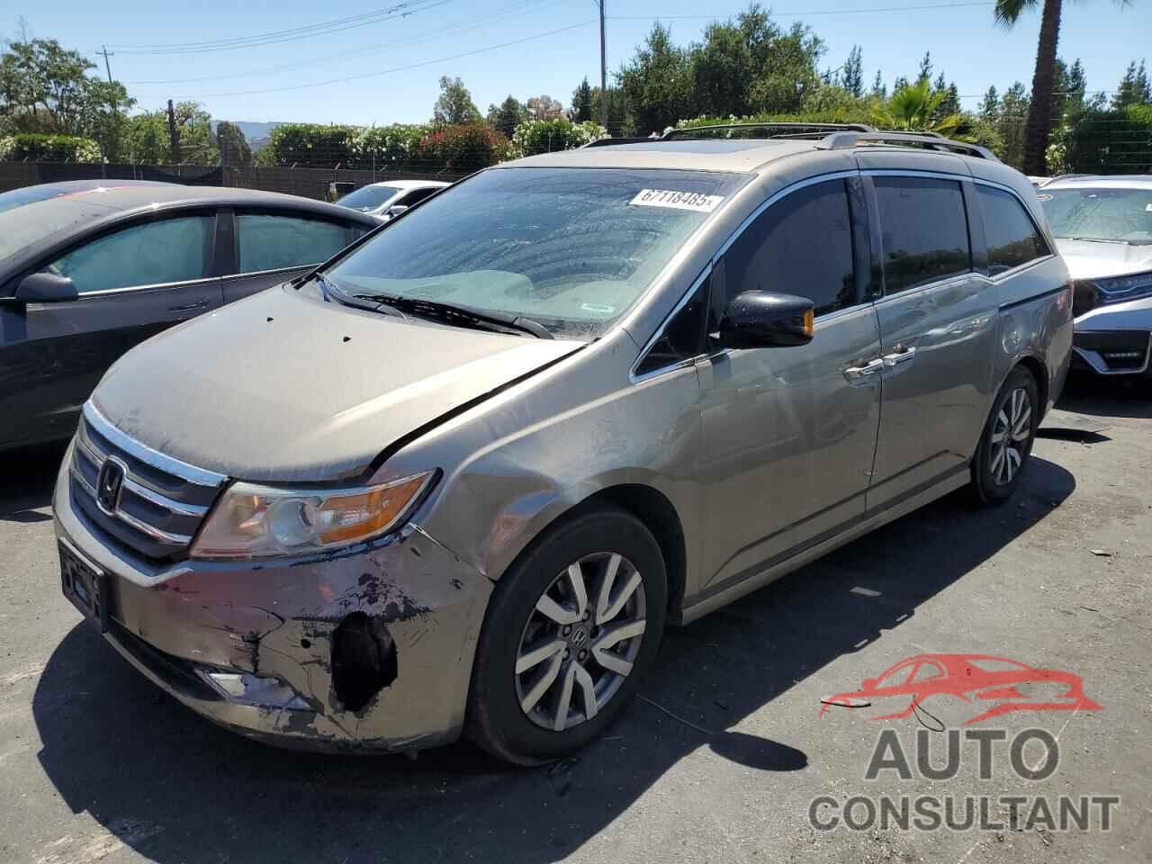 HONDA ODYSSEY 2013 - 5FNRL5H91DB022952