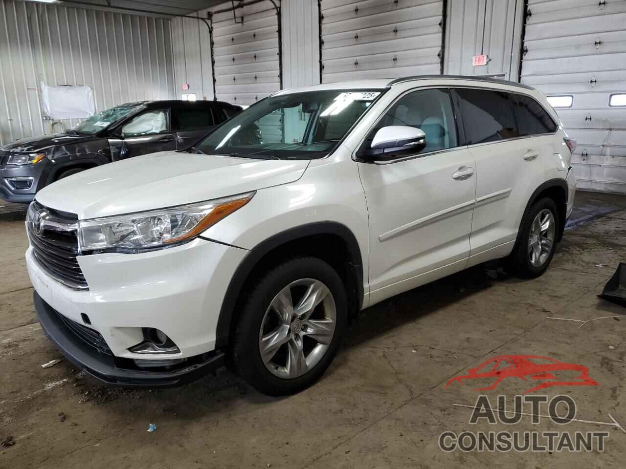 TOYOTA HIGHLANDER 2014 - 5TDDKRFH6ES041086