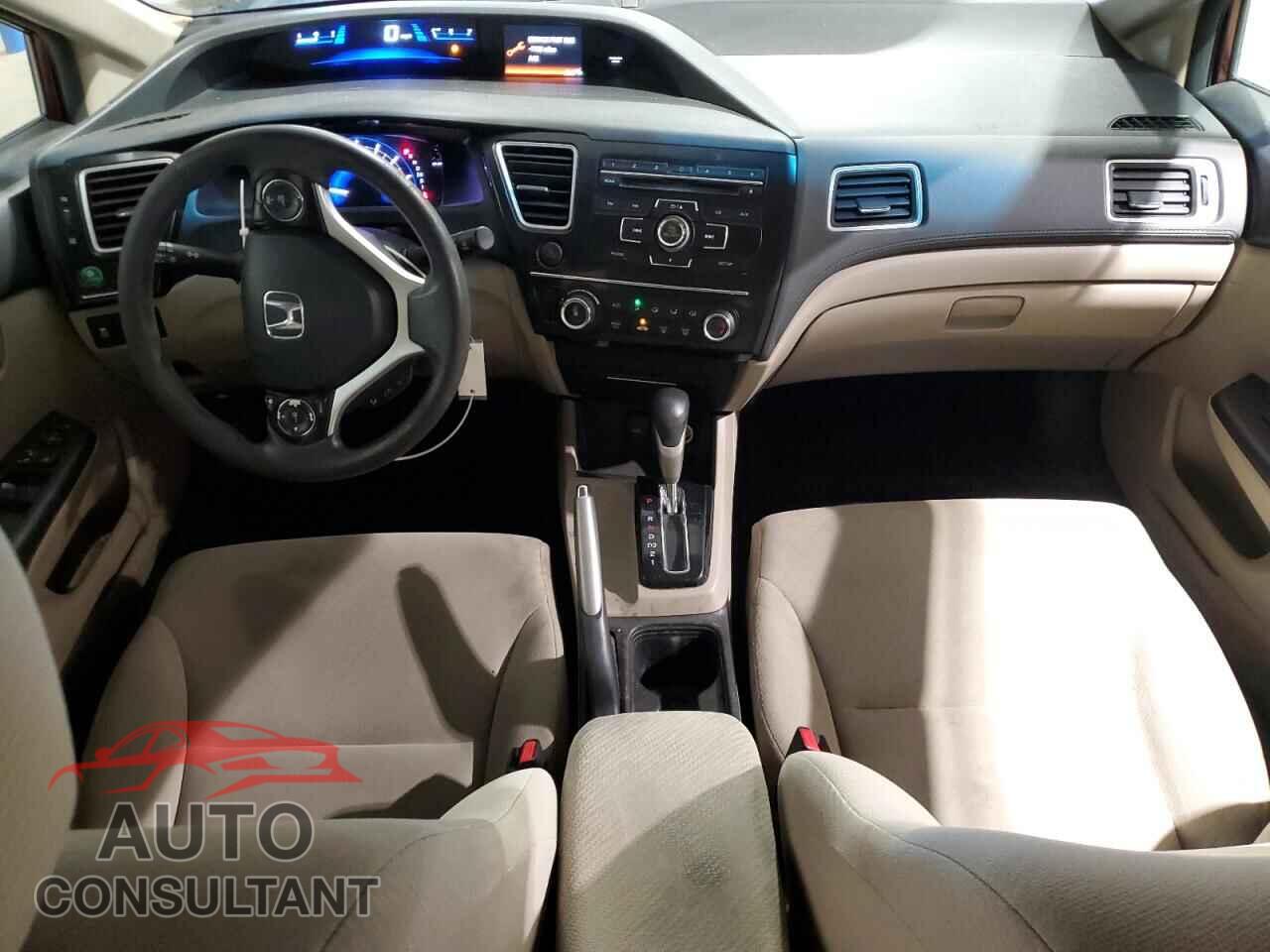 HONDA CIVIC 2013 - 19XFB2F52DE049491