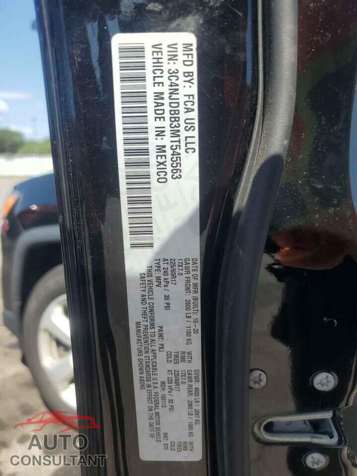 JEEP COMPASS 2021 - 3C4NJDBB3MT545563