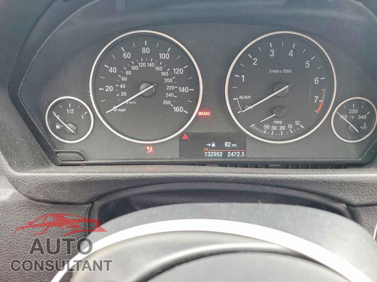 BMW 3 SERIES 2014 - WBA3B9C53EJ466135