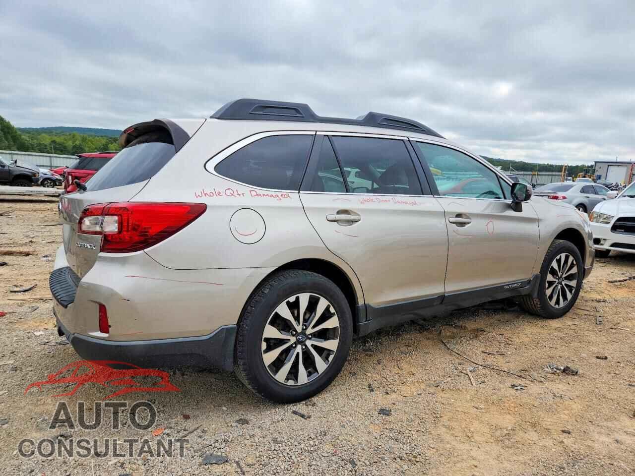 SUBARU OUTBACK 2015 - 4S4BSBNC8F3351694