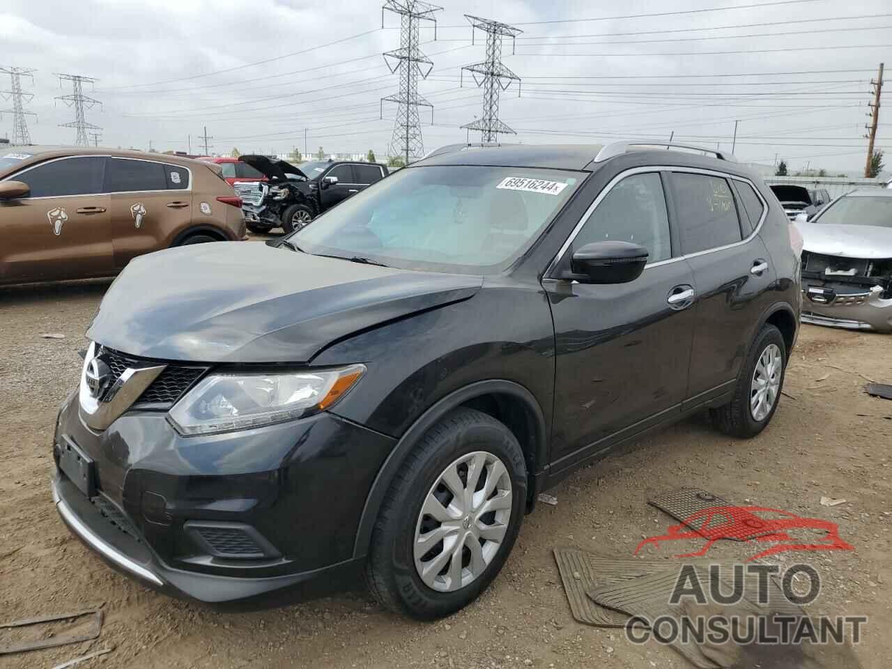 NISSAN ROGUE 2016 - KNMAT2MV9GP604273