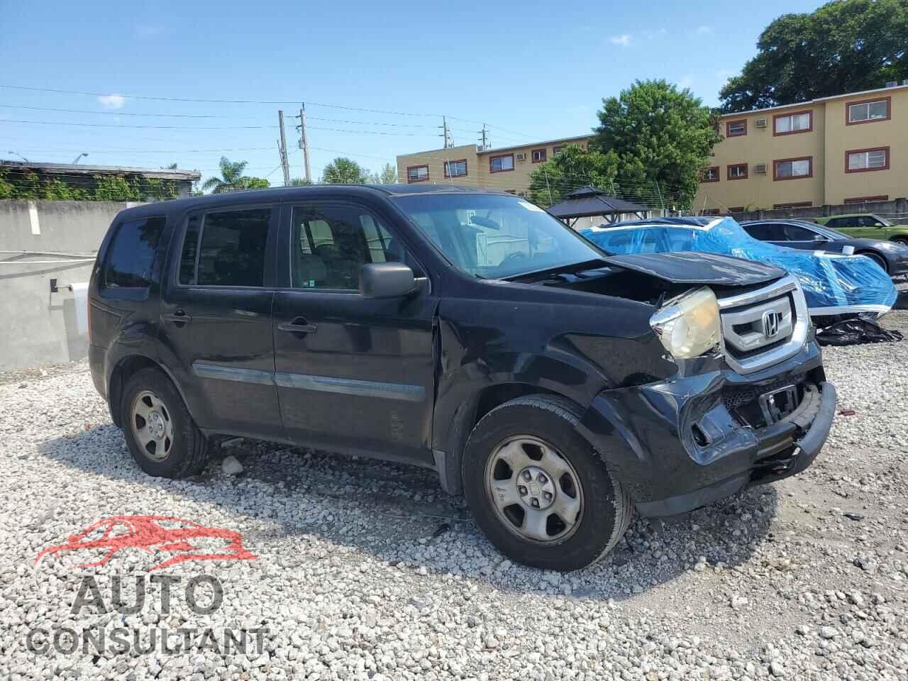 HONDA PILOT 2011 - 5FNYF3H21BB050516