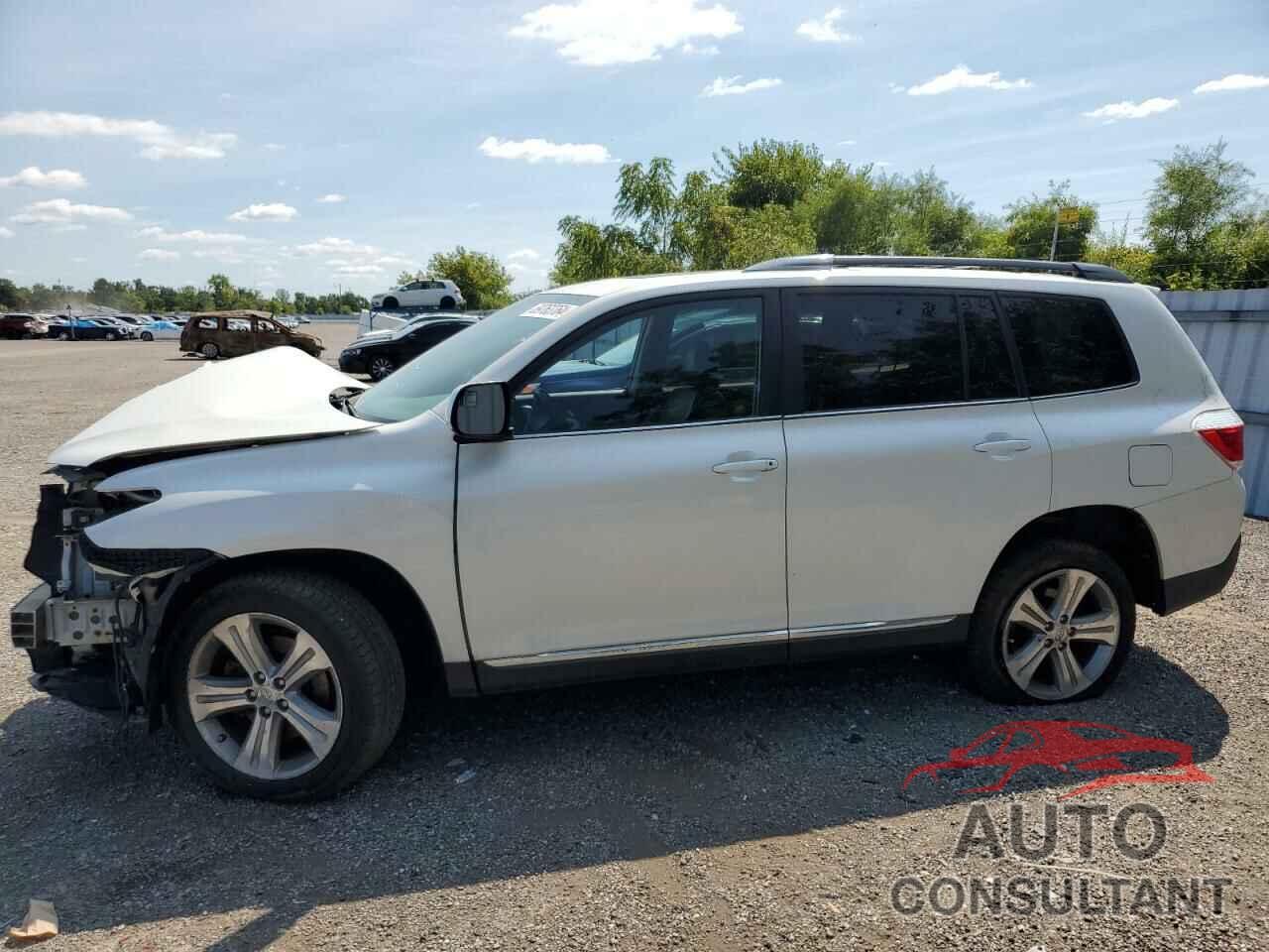 TOYOTA HIGHLANDER 2012 - 5TDBK3EHXCS097857