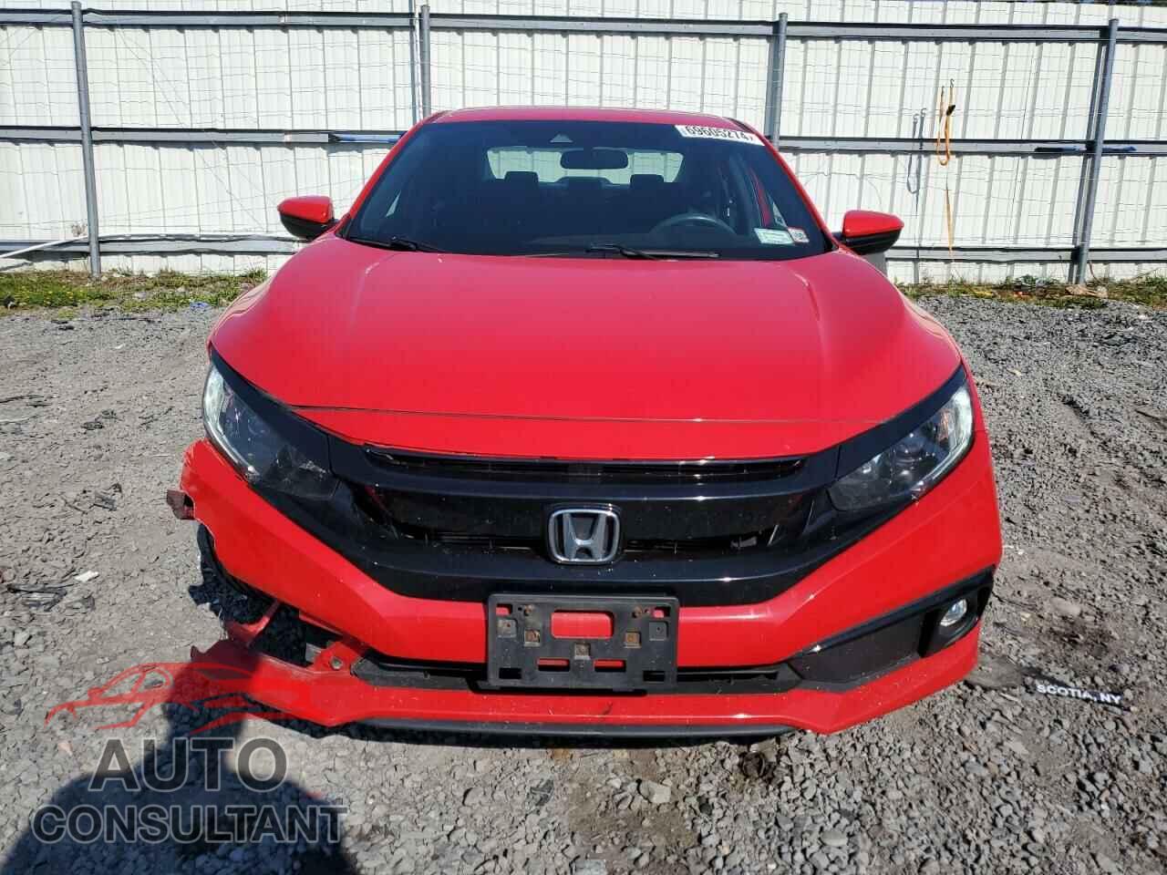 HONDA CIVIC 2019 - 2HGFC2F87KH545543
