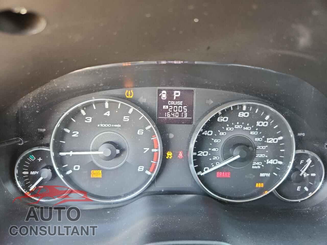 SUBARU OUTBACK 2012 - 4S4BRCKC5C3250954