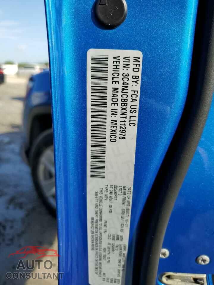JEEP COMPASS 2022 - 3C4NJCBBXNT112978