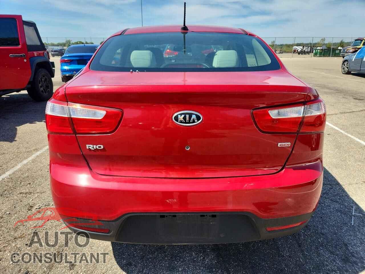KIA RIO 2012 - KNADM4A33C6086652