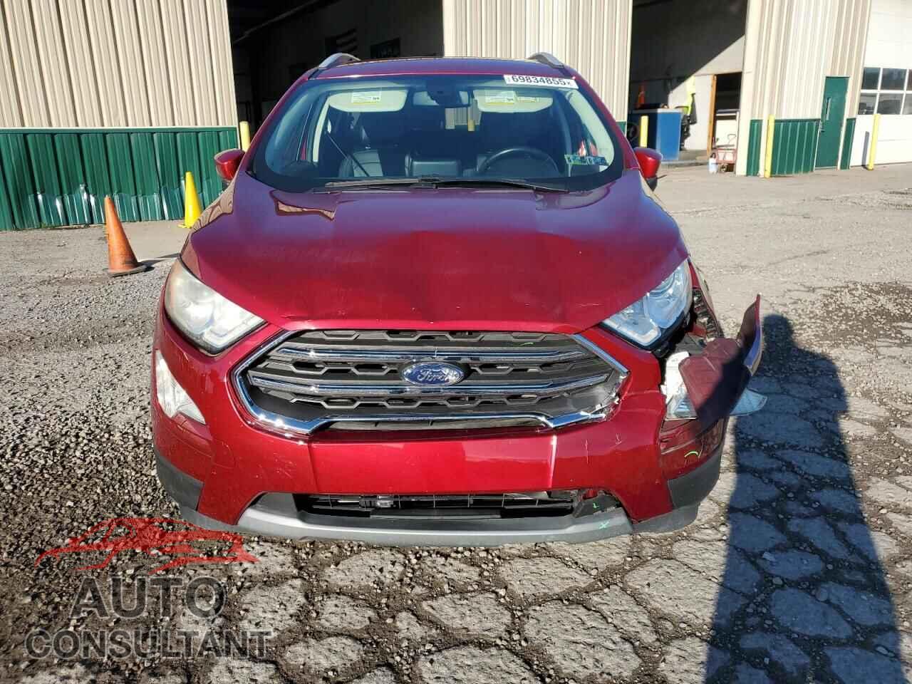 FORD ECOSPORT 2019 - MAJ6S3KL4KC283135