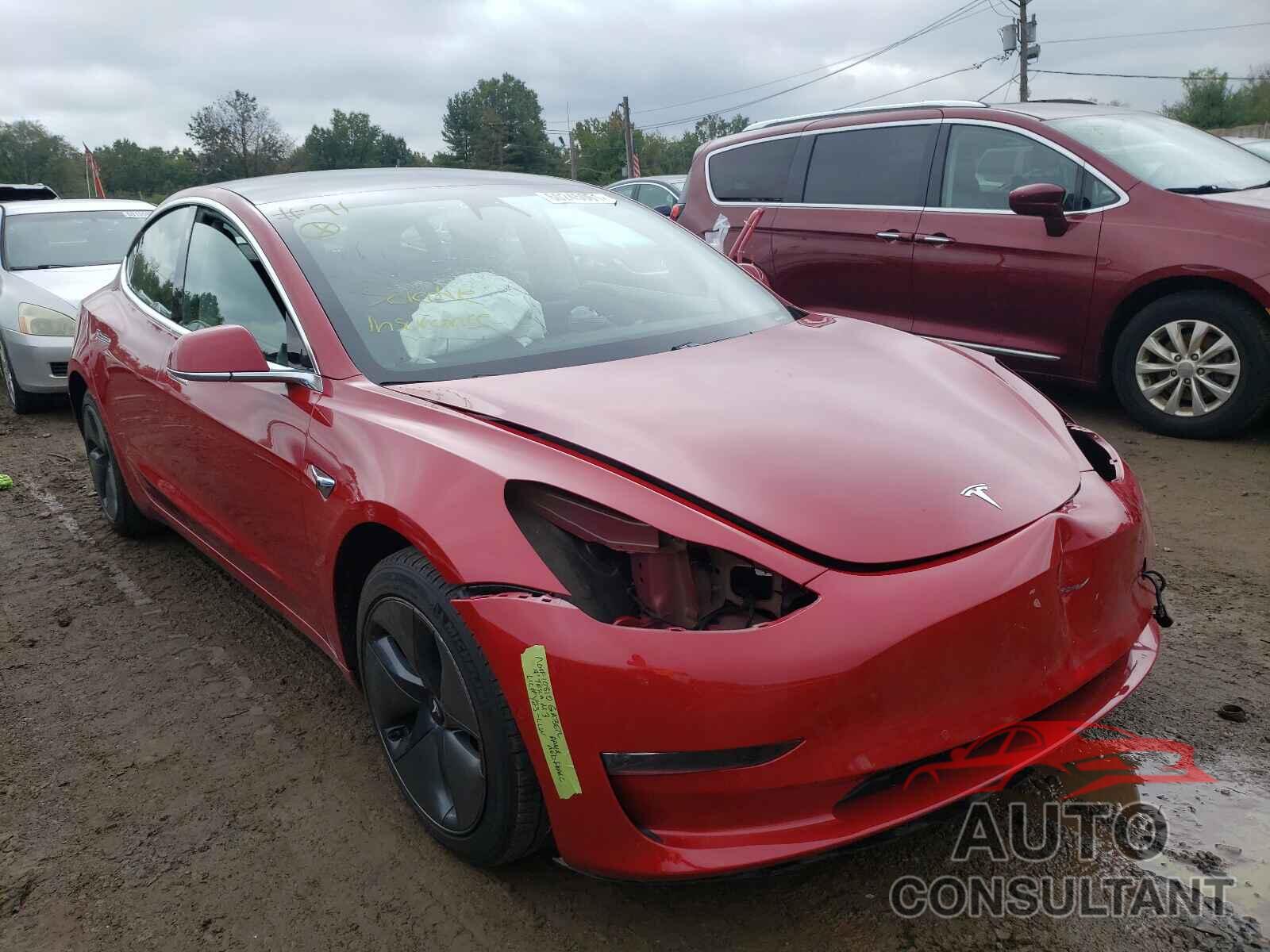 TESLA MODEL 3 2019 - 5YJ3E1EB6KF387155