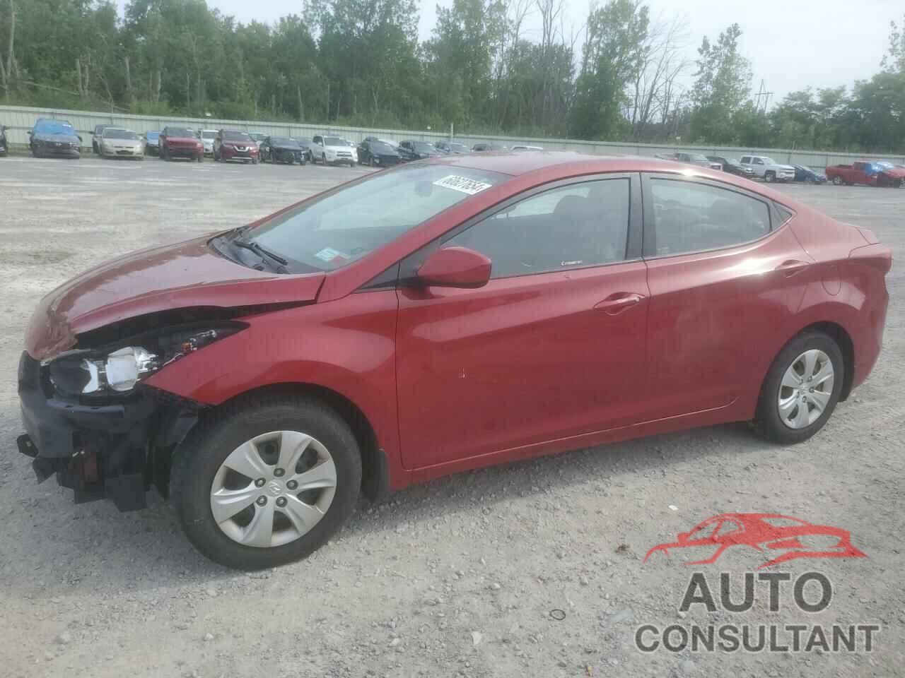 HYUNDAI ELANTRA 2016 - KMHDH4AE4GU652548