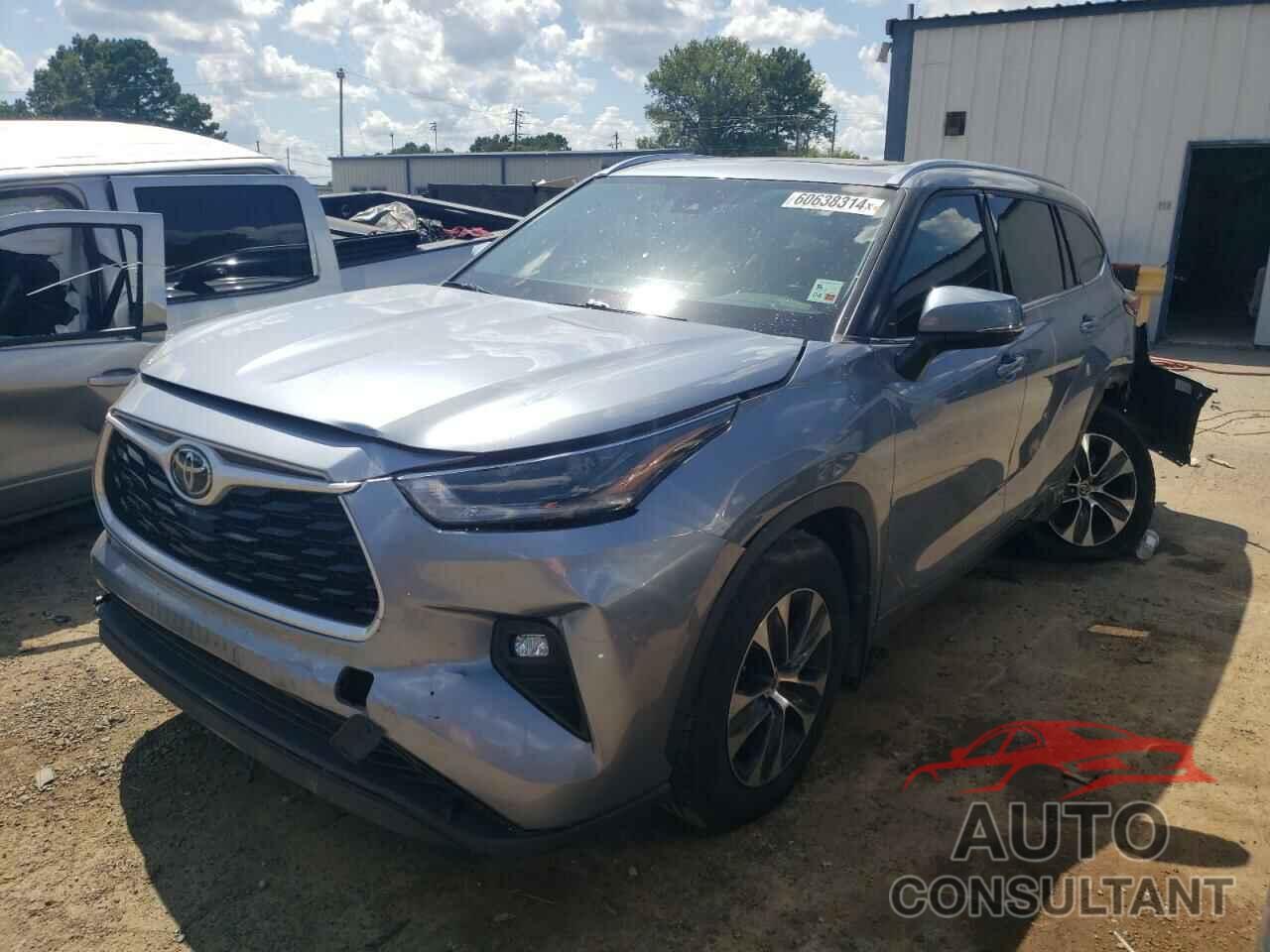 TOYOTA HIGHLANDER 2021 - 5TDGZRAH7MS065007