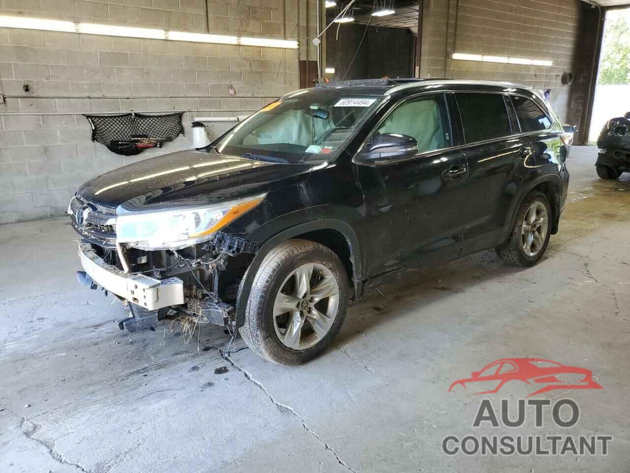 TOYOTA HIGHLANDER 2016 - 5TDDKRFH6GS350432