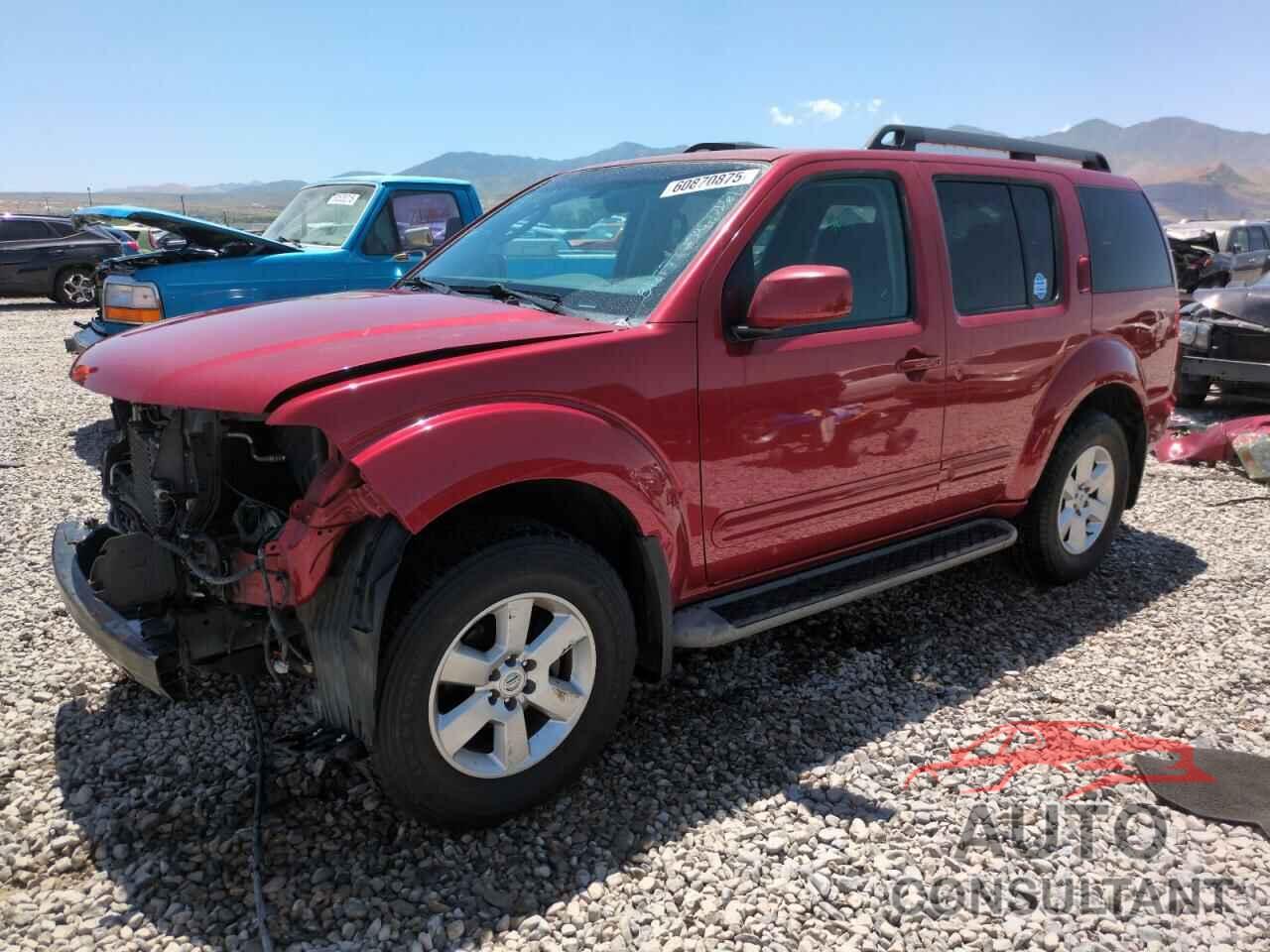 NISSAN PATHFINDER 2012 - 5N1AR1NB8CC629580