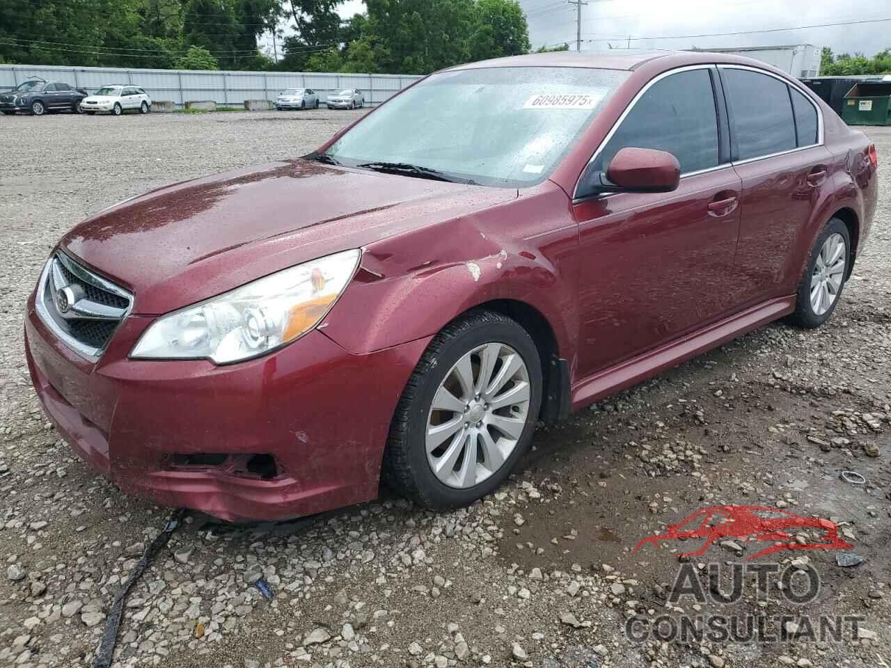 SUBARU LEGACY 2011 - 4S3BMCK65B3230182