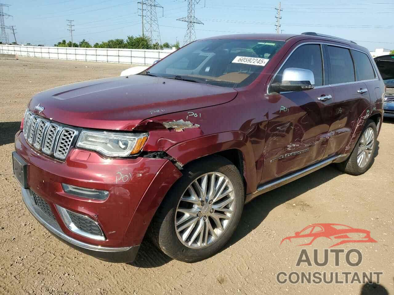 JEEP GRAND CHER 2017 - 1C4RJFJG2HC843033