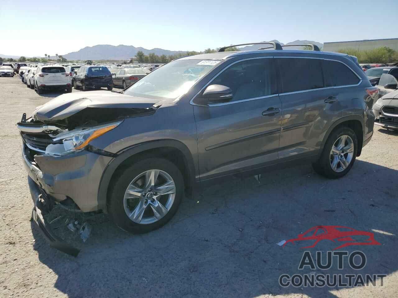 TOYOTA HIGHLANDER 2016 - 5TDDKRFHXGS306868