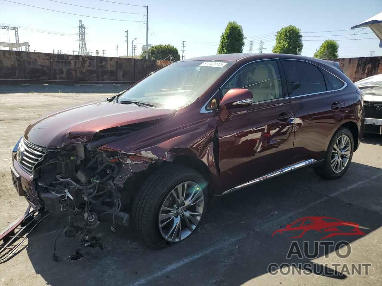 LEXUS RX450 2013 - JTJZB1BA9D2008859