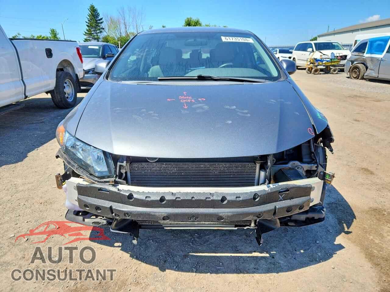 HONDA CIVIC 2012 - 2HGFB2F40CH110526