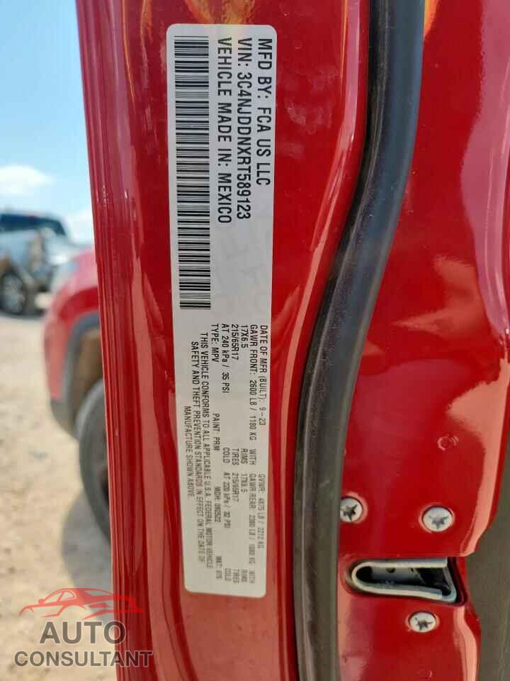 JEEP COMPASS 2024 - 3C4NJDDNXRT589123