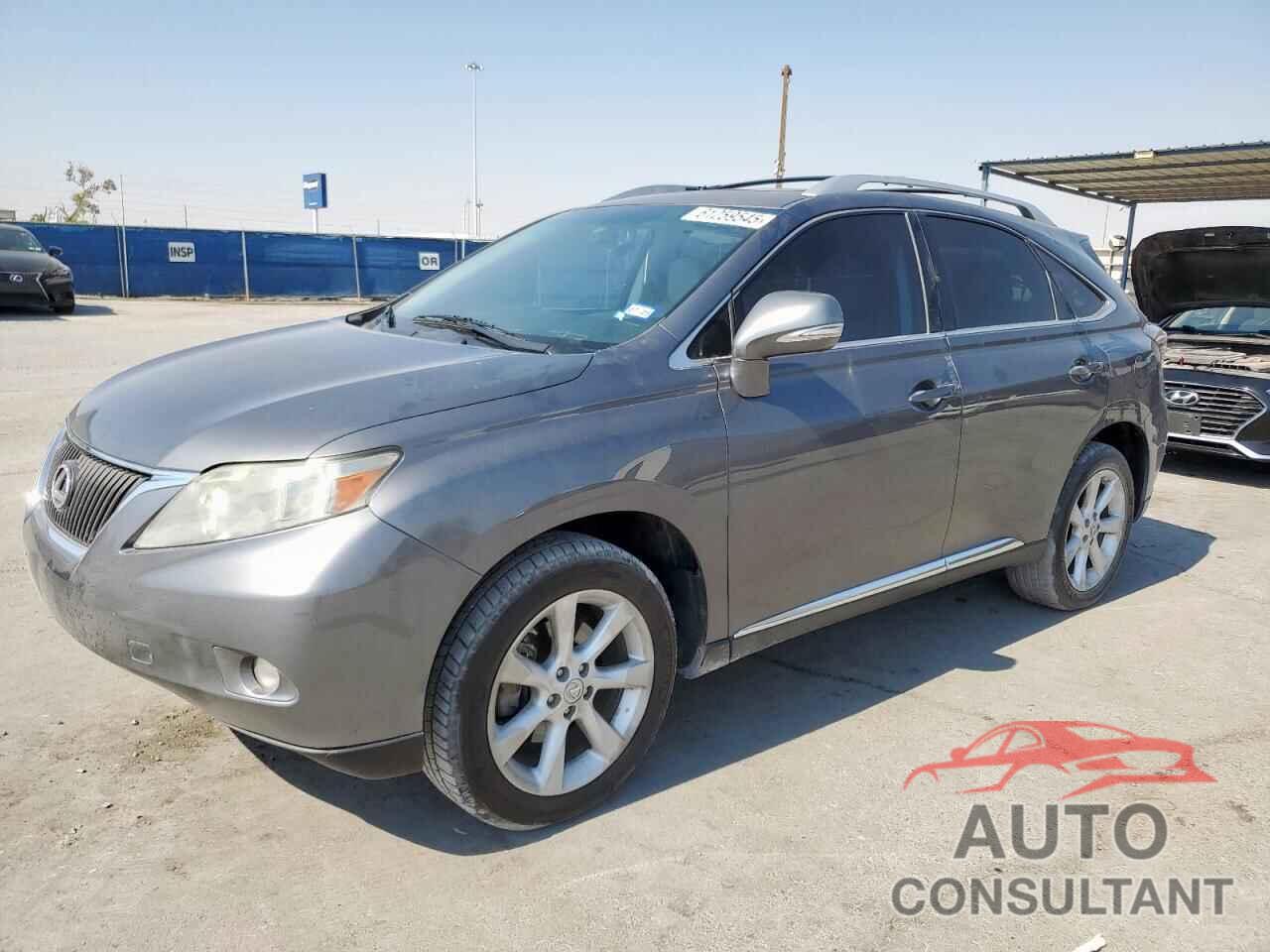 LEXUS RX350 2012 - 2T2ZK1BA7CC070601