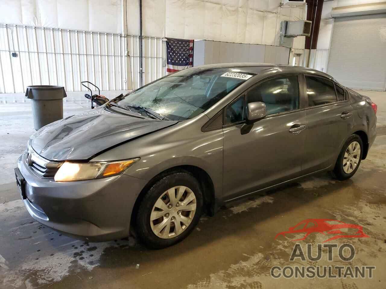 HONDA CIVIC 2012 - 19XFB2F59CE342609