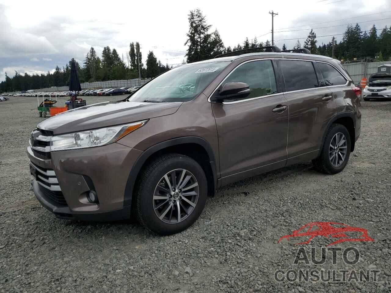 TOYOTA HIGHLANDER 2017 - 5TDJZRFHXHS359117