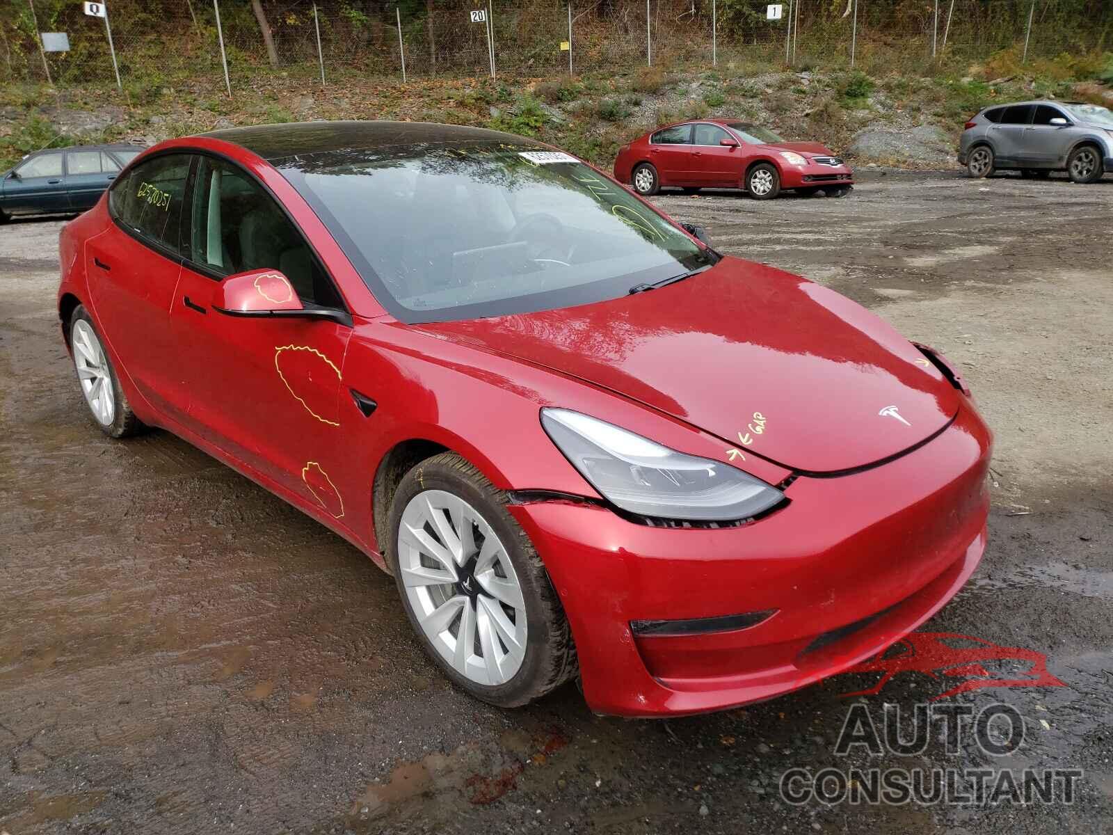 TESLA MODEL 3 2021 - 5YJ3E1EB1MF924257