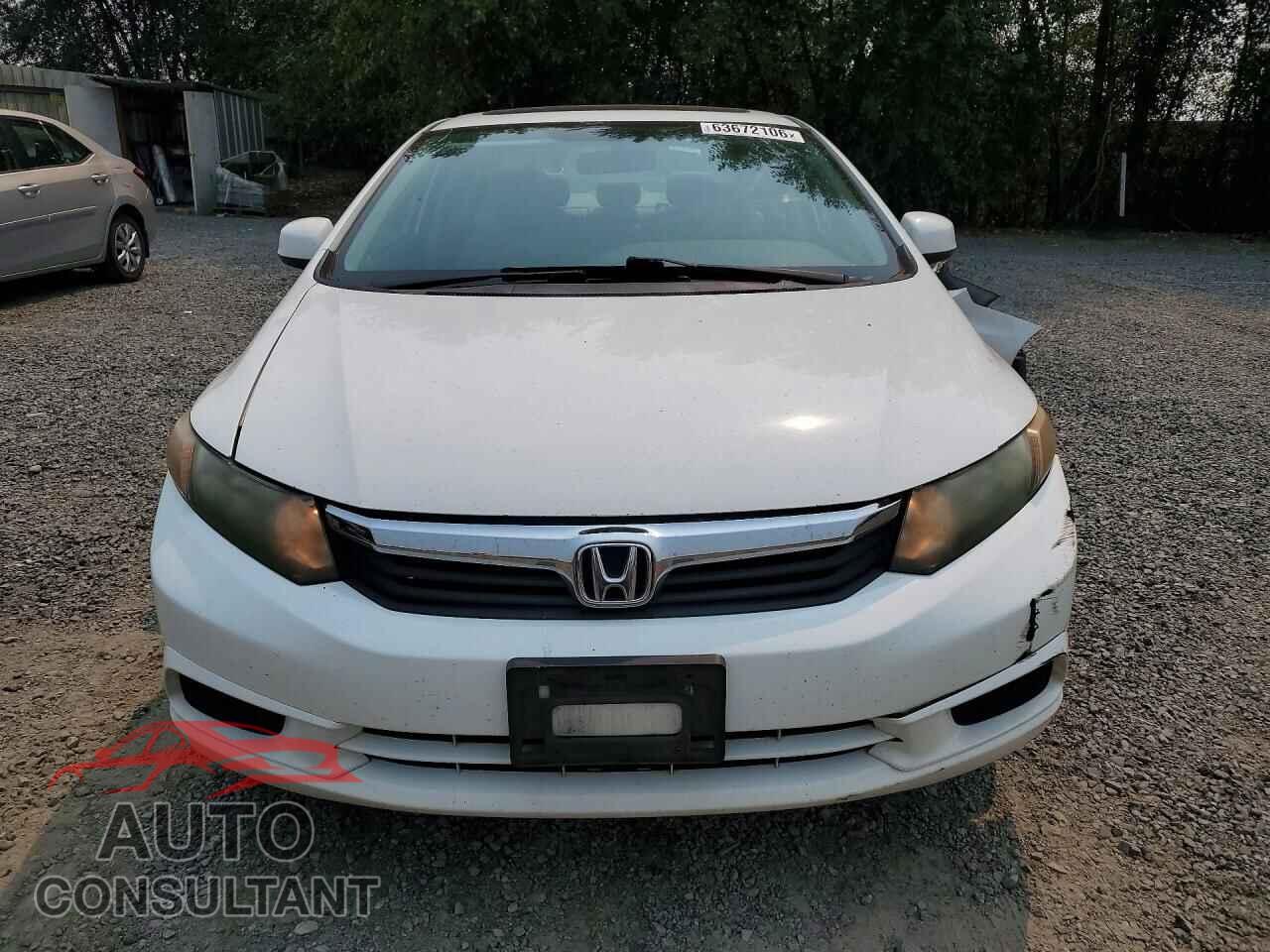 HONDA CIVIC 2012 - 2HGFB2F98CH307908