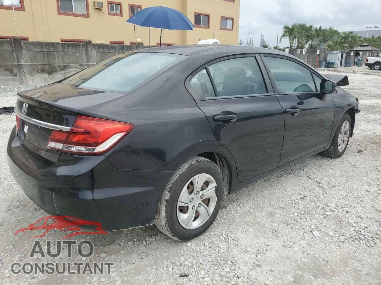 HONDA CIVIC 2013 - 19XFB2F55DE080217