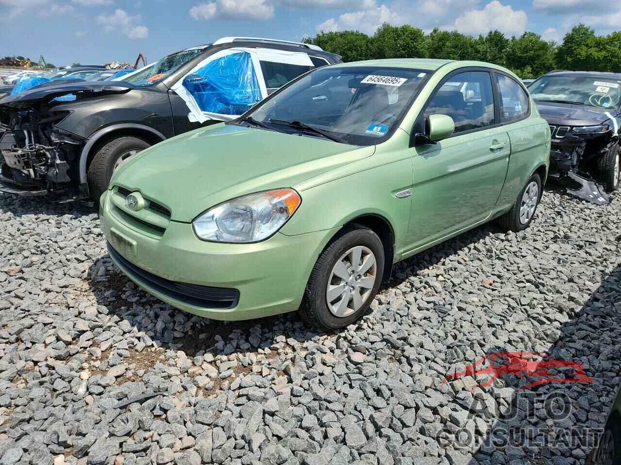 HYUNDAI ACCENT 2010 - KMHCM3AC8AU178143