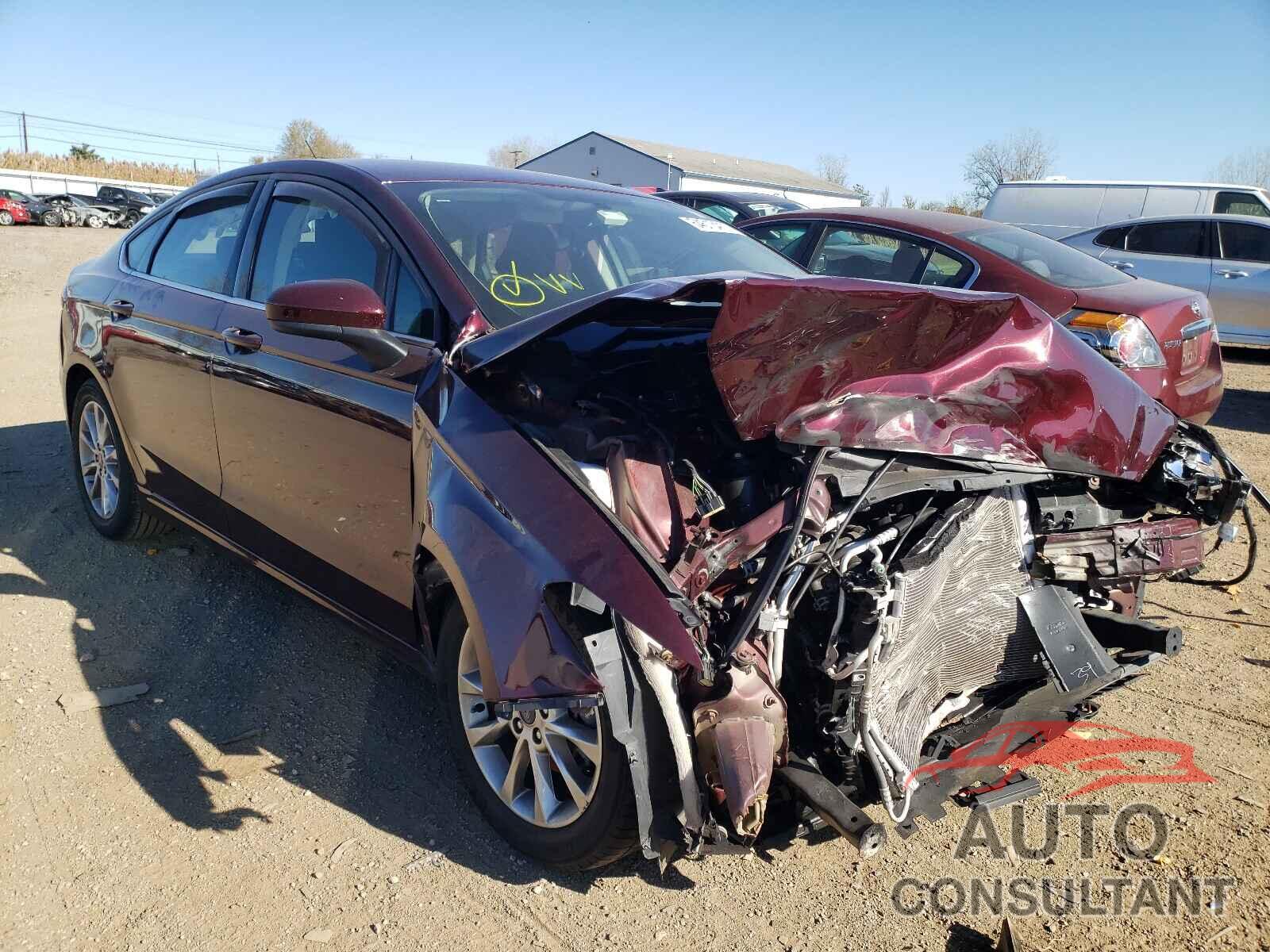 FORD FUSION 2017 - 3FA6P0H7XHR226149
